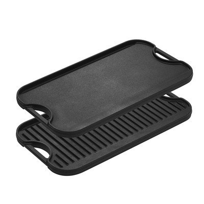 Lodge Reversible Pre-Seasoned Cast Iron Grill / Griddle